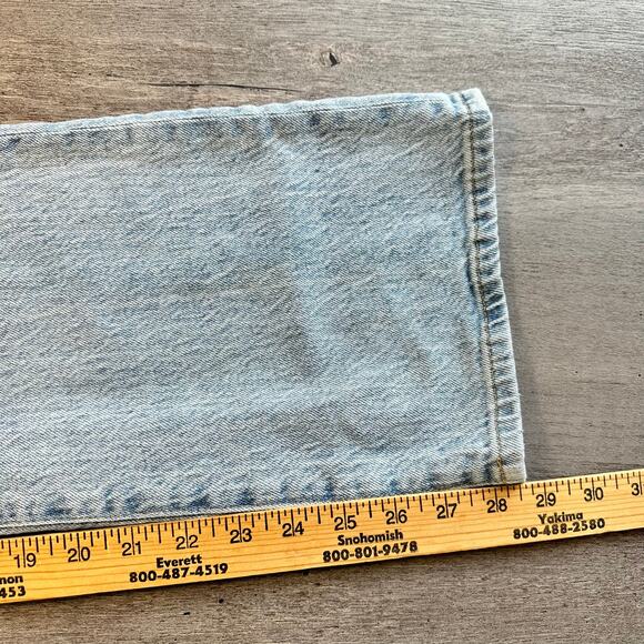 J. Crew Full Length Demi Boot Jeans Light Wash Size 29 - Picture 11 of 13